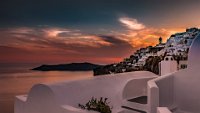 500 - SANTORIN SUNSET - BOULANGER JEAN - france